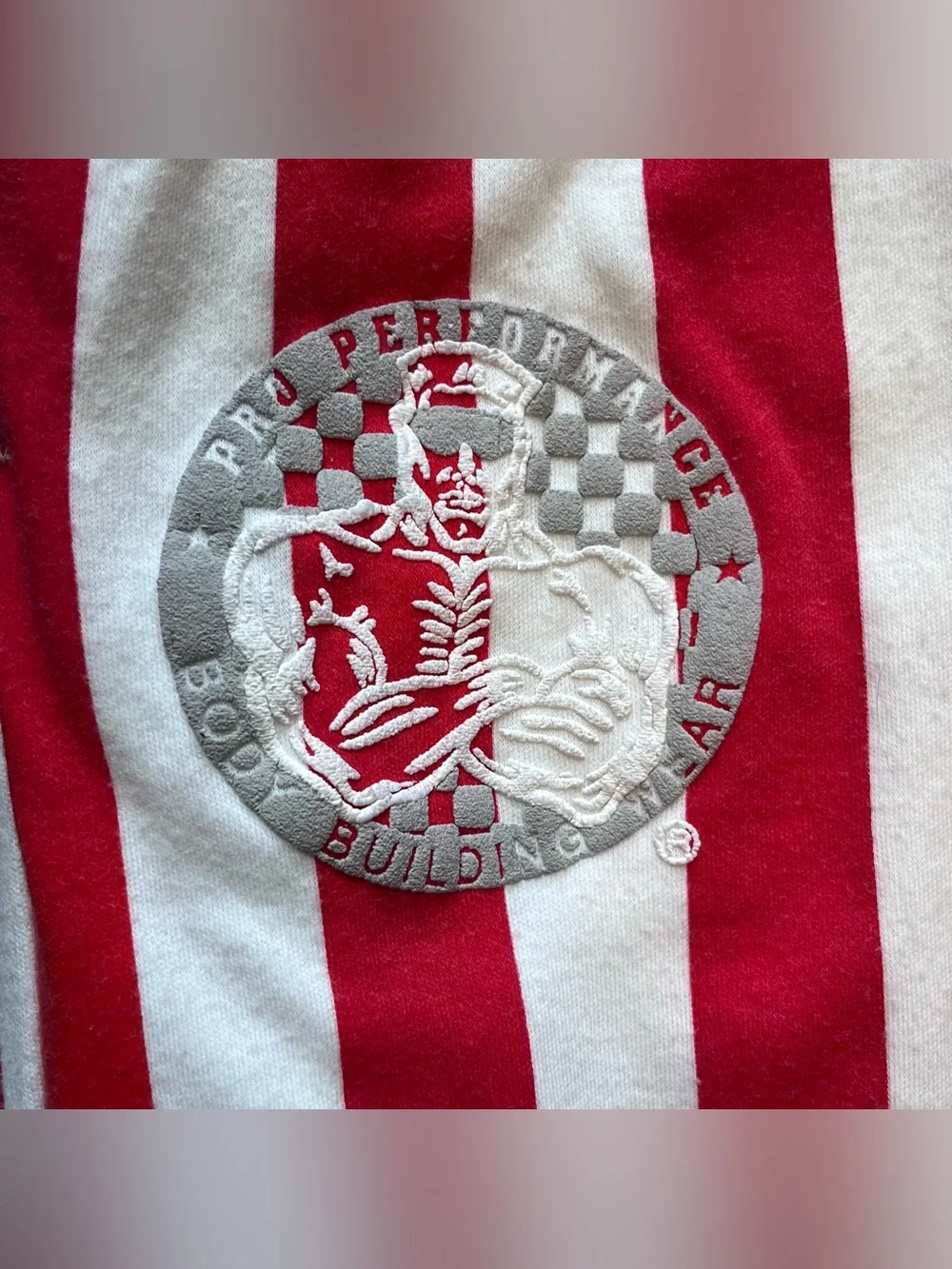 Vtg American Flag Men’s Muscle Pants 28x30 Pro Performance Body Building Wear